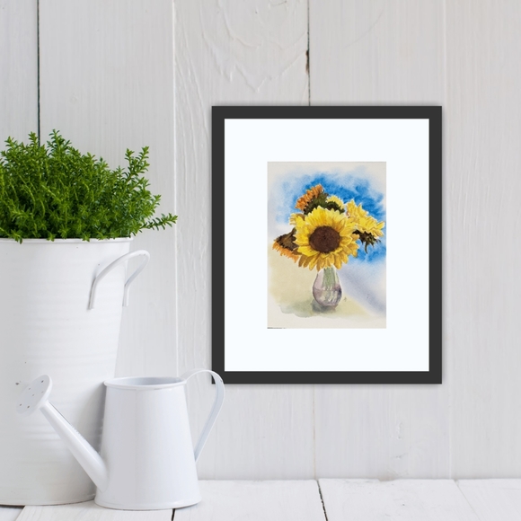 Art Print of Watercolour Painting - Picture 2 of 2